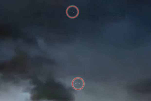 Glowing 'UFOs' Filmed in Canadian Skies