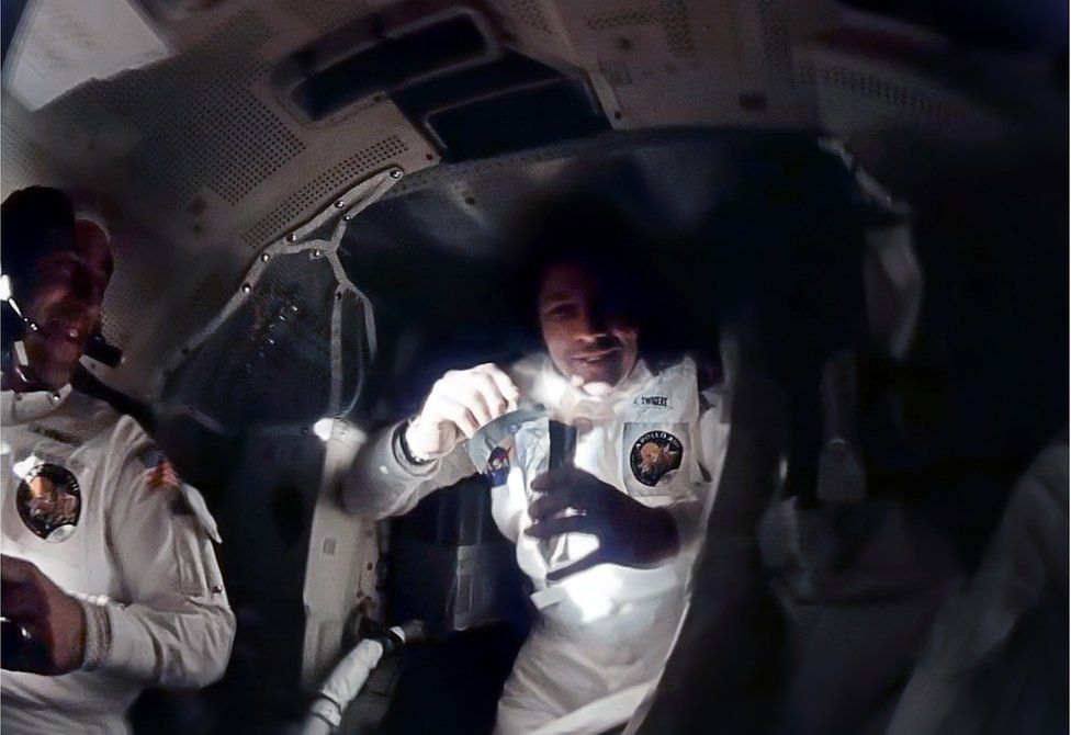 Apollo 13: Enhanced Images Reveal Life on Stricken Spacecraft