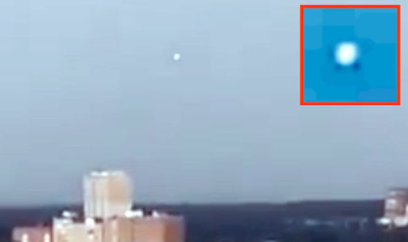 Metallic Orb 'UFO' Filmed Over Russia