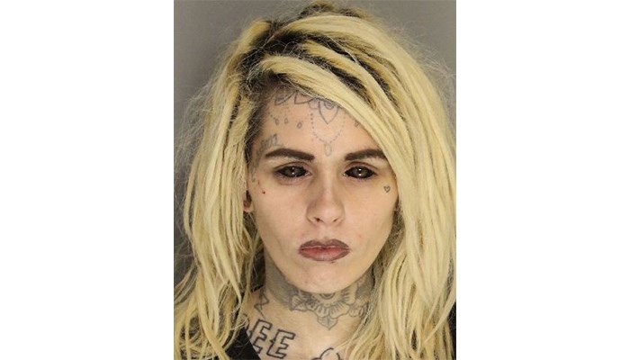 'Black-Eyed Woman' Caught in Disturbing Police Mug Shot