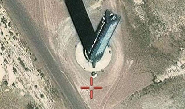 Ominous 'Black Tower' Spotted at Area 51 on Google Earth