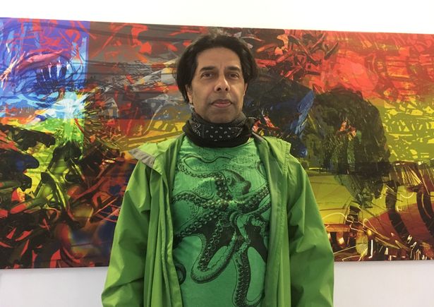 Near Death Experiencer Exhibits His Paintings of the 'Afterlife'