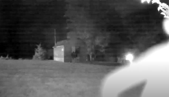 Strange Floating 'Alien' Caught on Home CCTV?