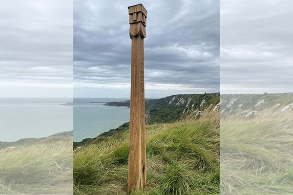 Mysterious Totem Pole Suddenly Appears on Walking Trail