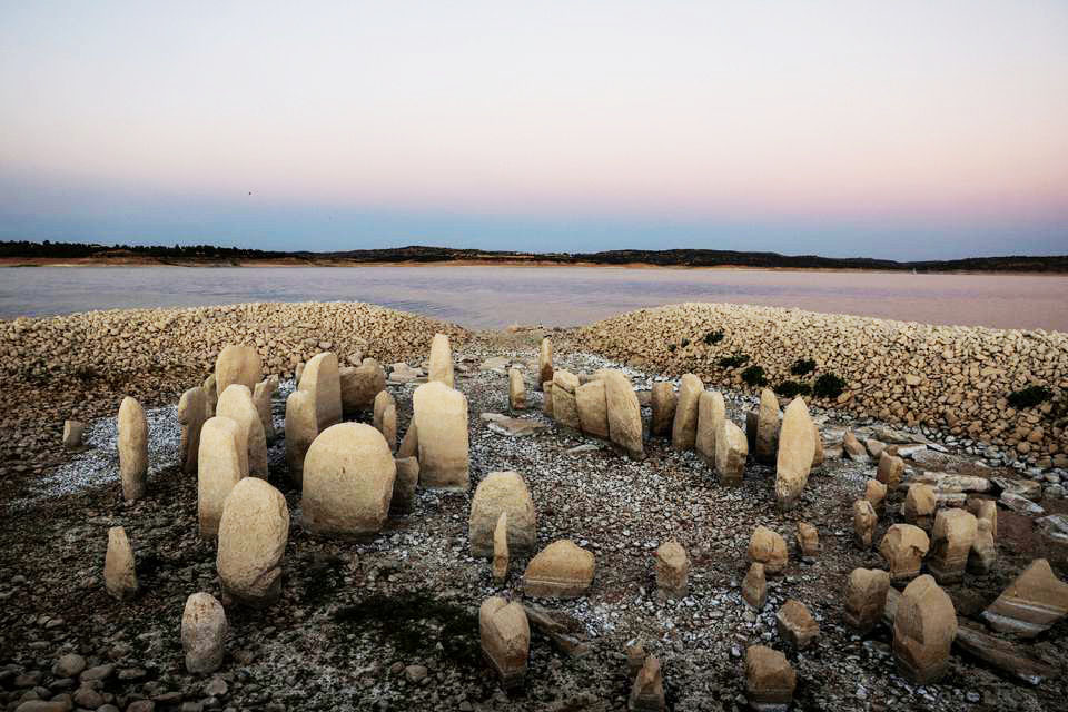 'Spanish Stonehenge' Emerges from Drought-hit Dam