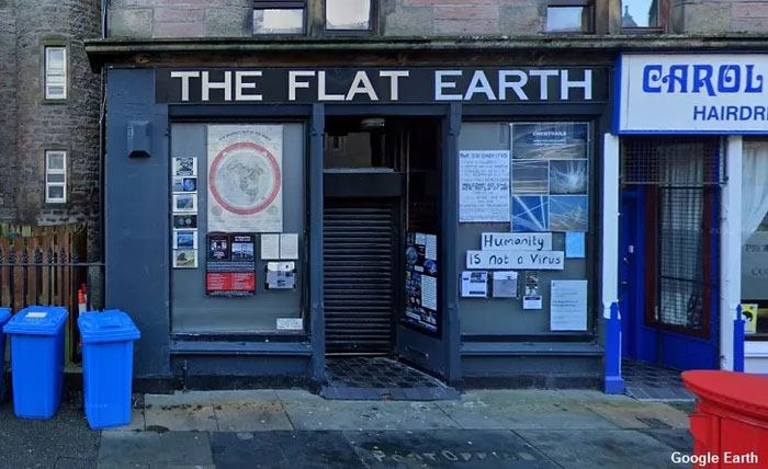 Scottish Flat Earth Shop Shuts Down