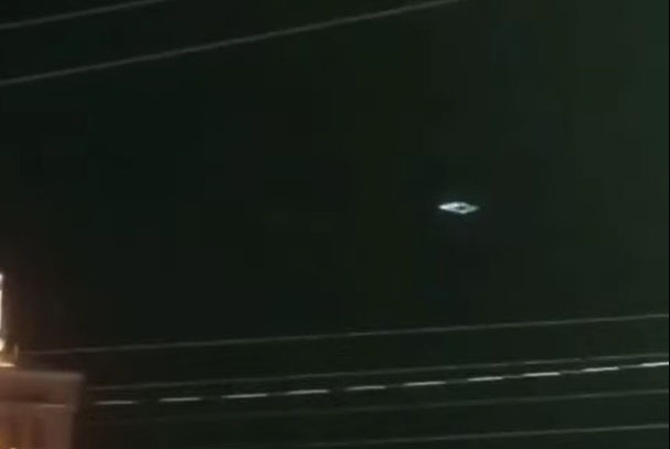 Glowing Diamond-shaped UFO Spotted in Sky over Brazil