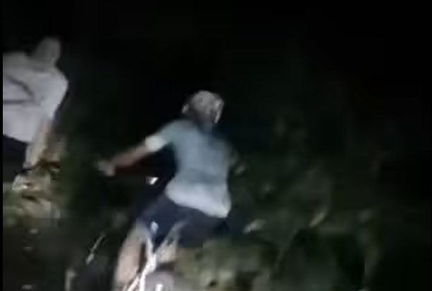 Cyclists Encounter Ghost on Trail?