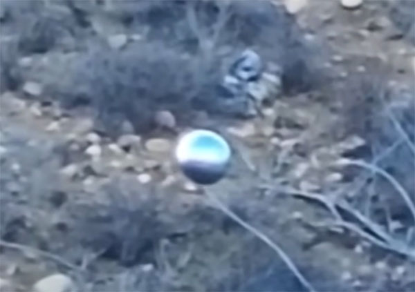 Floating Silver Sphere Filmed in Mexico?