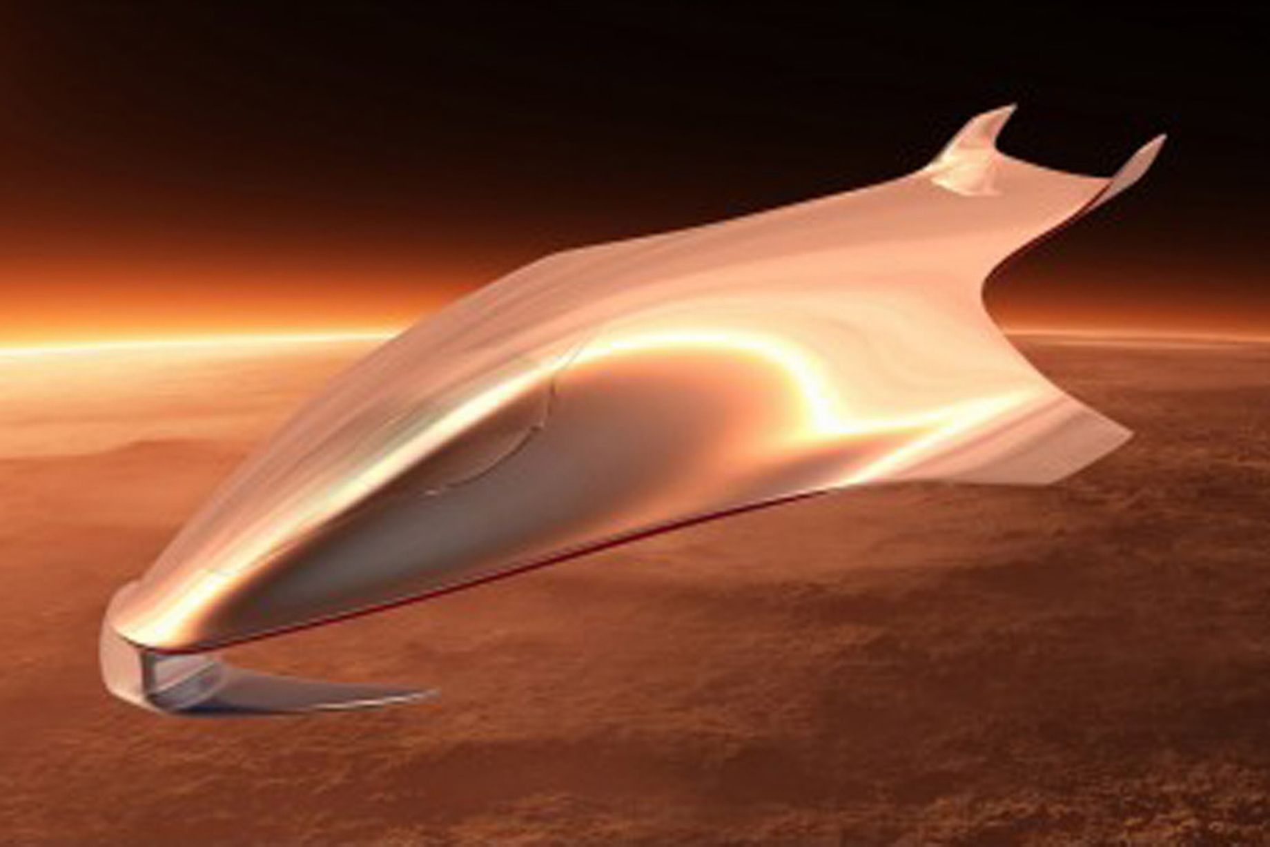 Ferrari Designs UFO with Signature Sportscar Curves