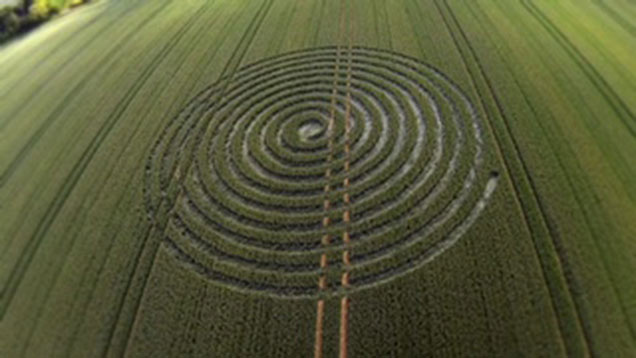 Crop Circle in Wiltshire Field Investigated by Police