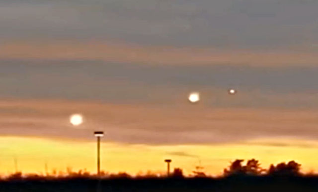 'UFO' Orbs Recorded in Michigan