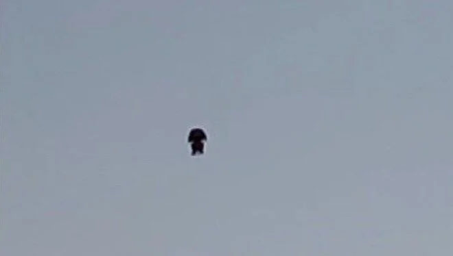 Flying Humanoid Filmed in Turkey?