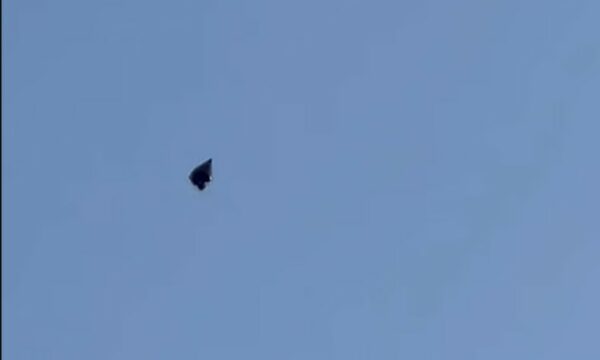 Black Pyramid-shaped UFO Spotted Flying over Texas