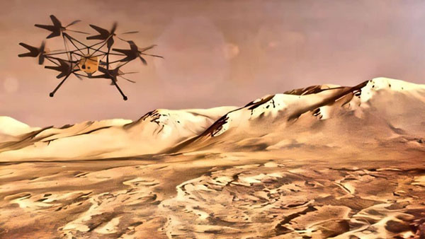 NASA Plans Massive 'Nighthawk' Mars Helicopter