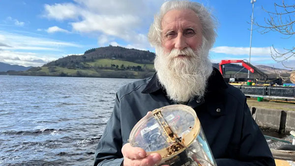 1970s Nessie Cam Recovered from the Depths of Loch Ness