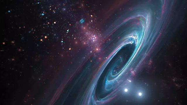 Strange Gravitational Wave Linked to Possible Wormhole