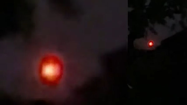 Mysterious Red Orb Recorded Over Kent, England