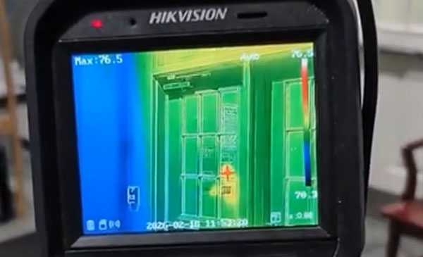 Thermal Camera Spots Ghost at Ohio Courthouse?