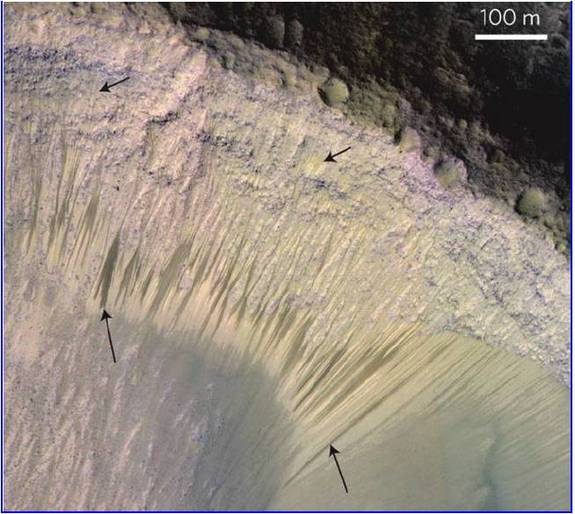 Mars' Mysterious Dark Streaks Spur Exploration Debate