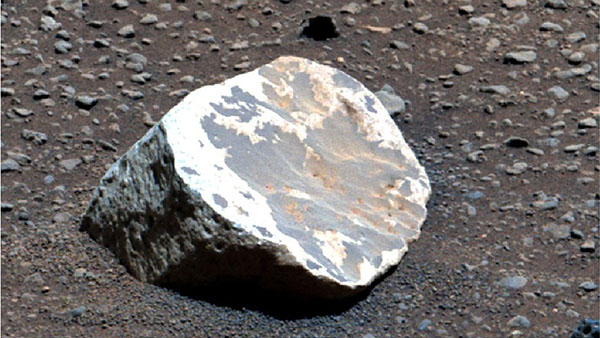 Bleached Rocks on Mars Reveal Signs of Ancient Water