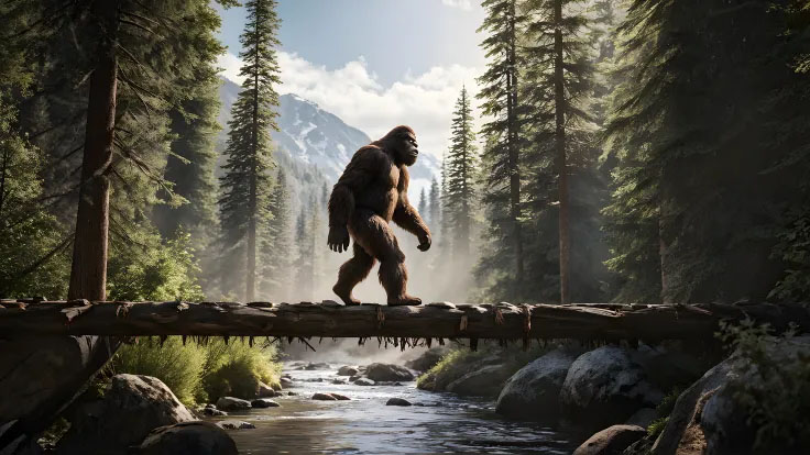 Study Finds Hundreds of Cases Linking UFOs and Bigfoot