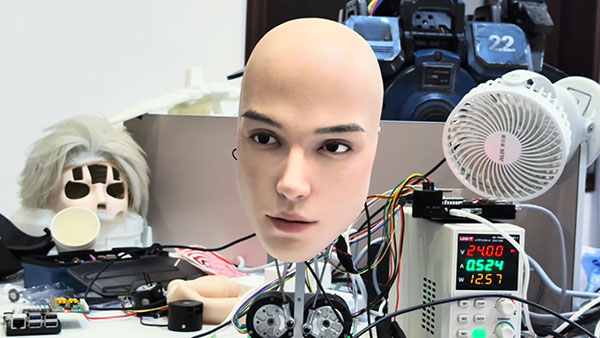 Chinese Robotics Firm Unveils Eerily Lifelike Robot Face