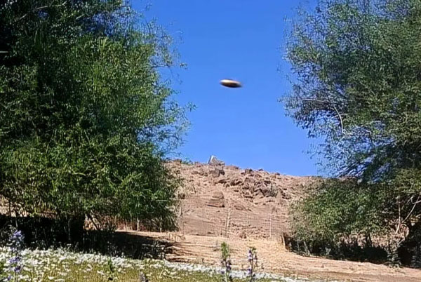 Flying Saucer Spotted in Photo from Argentina?